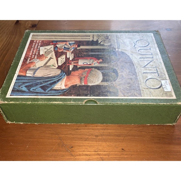 3M Games 968 Quinto Board Game 3m Company Complete Game Of Fives Numbers Poshmark